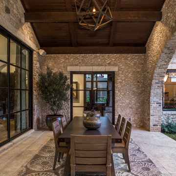 Rustic Villa patio