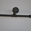 Blacksmith II - Double Roll Plumbing Pipe Toilet Paper Holder