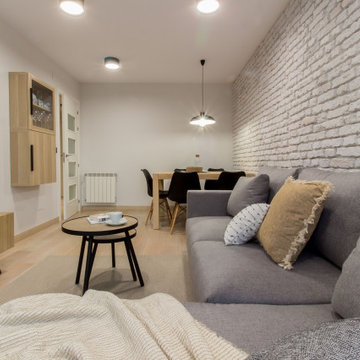 Diseño de interiores y reforma parcial de apartamento en Santander ( Cantabria)