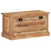 vidaXL Solid Acacia Wood Shoe Storage Bench Hall Entryway Cabinet Furniture
