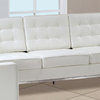 Silvania White Sofa