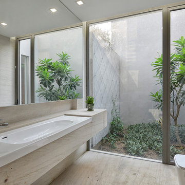 In the lap of nature