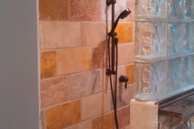 Bathroom - rustic bathroom idea in DC Metro