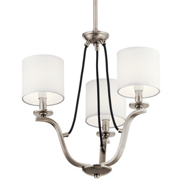 Kichler 43531 Thisbe 3 Light 18"W Chandelier - Classic Pewter