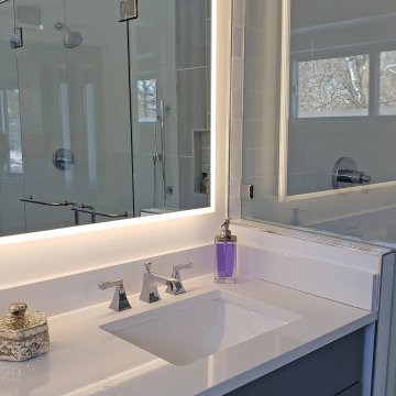 Reflection and Light Master Bath