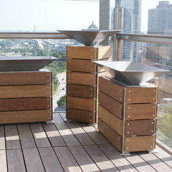 New House Arts - Stainless steel planter boxes - Products