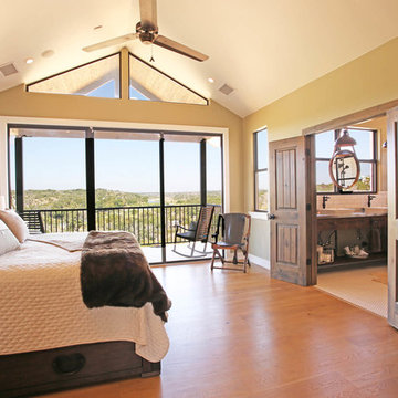 Modern Ranch Home Master Suite