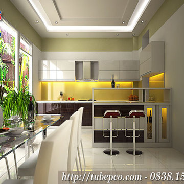 Lắp đặt tủ bếp, thiết kế thi công tủ bếp tại Tủ Bếp Xinh