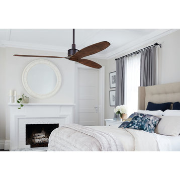 Lucci Air Viceroy 52" DC Ceiling Fan, Oil Rubbed Bronze and Koa