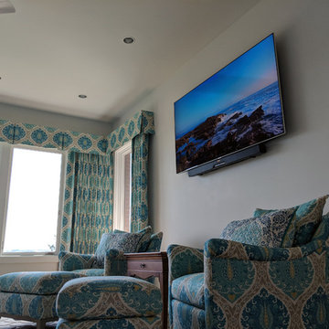Mounted Bedroom TV