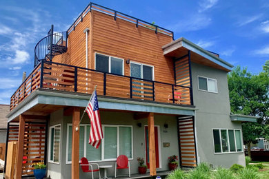 Inspiration for an exterior home remodel in Denver