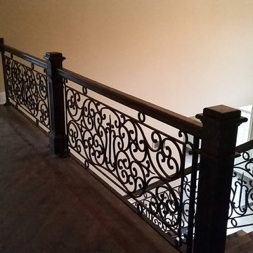 CUSTOM ORNAMENTAL WROUGHT IRON WORK