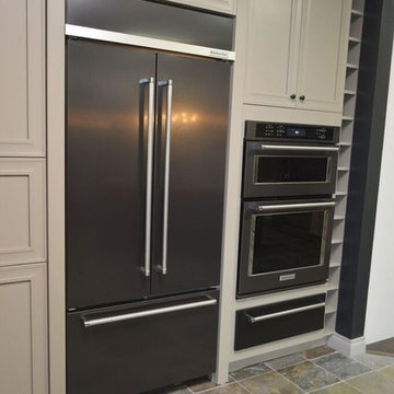 KitchenAid Black Stainless Appliances and Ultracraft