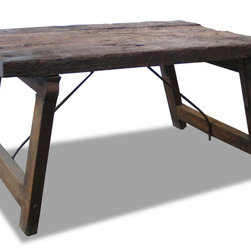 Alberto Recovered Wood Coffee Table - Coffee Tables