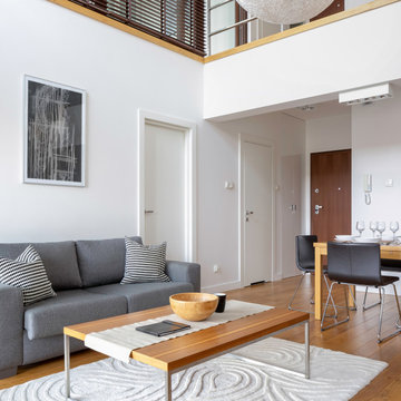 Contemporary Stylish living room, Redmond, WA