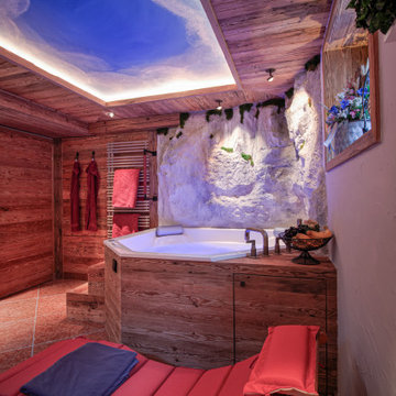 Gipfelglück - Uriger Wellnessbereich auf 10 qm