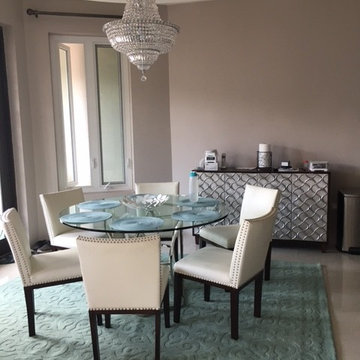 French Empire 22-Light Clear Crystal Chandelier, Chrome Finish