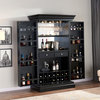Ashton Wine Cabinet, Black