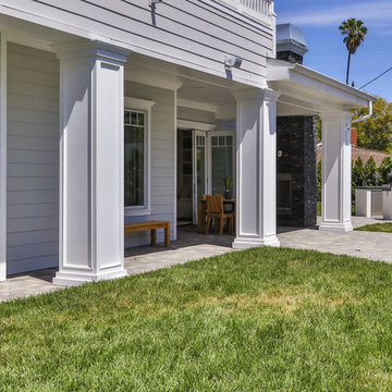 New Home Construction on Gaviota Court, Encino