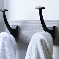 TAG Hardware | ELITE Coat Hook in Oil Rubbed Bronze - Wall Hooks