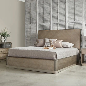 Oasis Home Cascade Low-Profile Bed Queen Size