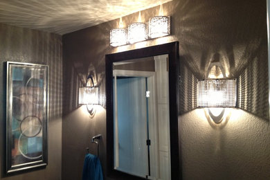 Inspiration for a transitional bathroom remodel in Austin