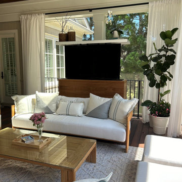 Iroko Pop-Up TV Cabinet for 65" TV