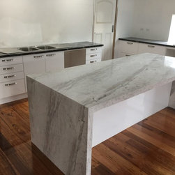 Pearl White Marble - Kitchen Countertops
