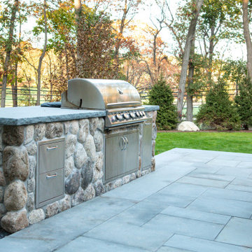 Custom Stone Grill