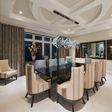 Contemporary Glitz in Gulf Stream, Florida
