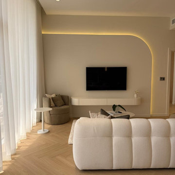Apartment renovation - Tiara residence, Palm Jumeirah, Dubai