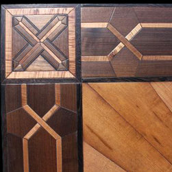 Marquetry & Parquet - Floor Medallions And Inlays