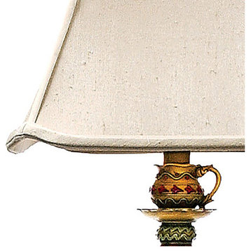 Tea Service 1 Light Table Lamp, Incandescent