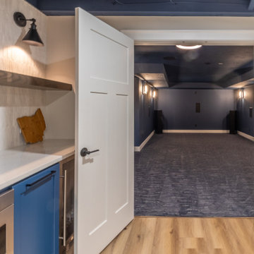 Unfinished Basement Turned Liveable Lower Level in Medina, OH
