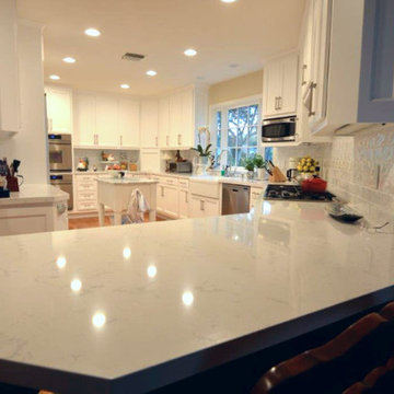 All White Everything Kitchen Remodel