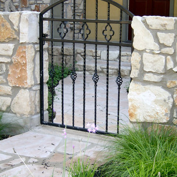 Custom Iron Walk Gates