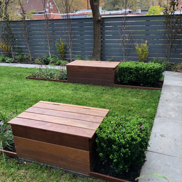 Multi-functional family backyard