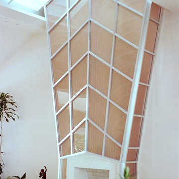 Glass and Metal Stairs