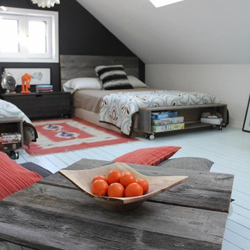 Tween Boys attic room