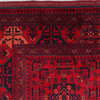 ALRUG Deep Red Oriental Antique Tribal Khal Mohammadi Rug 5'x6' 4"