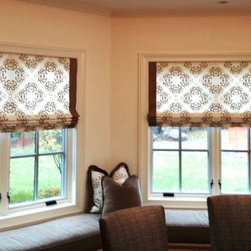 Roman Shades | Window Treatments - ローマンシェード