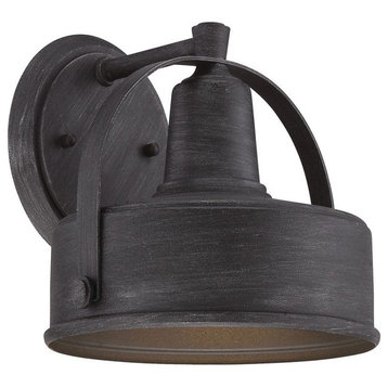 Designers Fountain 33121-WP Portland-DS - 8" One Light Outdoor Wall Lantern