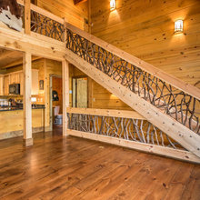 Log Cabins Stairway