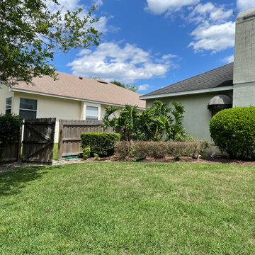 Front and Backyard Landscape Renovation with a Drainage Challenge