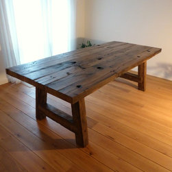 Oud eiken eettafel - Products