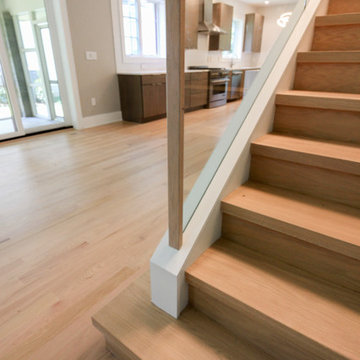 Project #60 | Contemporary Staircase with Frameless Glass