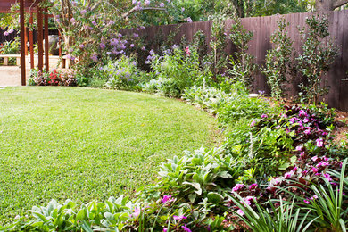 Mid-sized traditional garden in Sydney.
