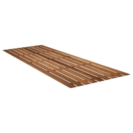 32" Premium Teak Shower Bath Mat