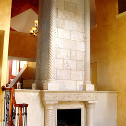 Mantel Collection: Tuscana with Optional Overmantel - Fireplace Mantels