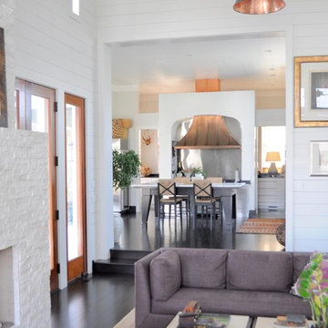 Sullivans Island Contemporary Beach House - Living Room
